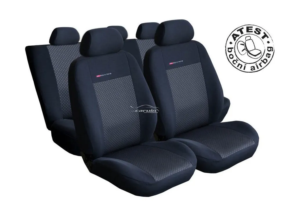 Autopotahy Mitsubishi ASX, od r. 2010, černé Nejlepší Volba