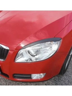 Výhodná Nabídka Kryty světlometů (mračítka) Škoda Fabia II 2007-2010 - černé | Milotec