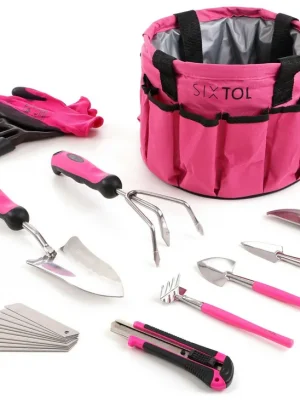 Akce Sada zahradního nářadí GARDEN PINK 10 SIXTOL SX3028