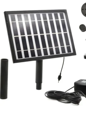 GEKO G81472 Solární čerpadlo 5W pro zahradní jezírko Vrácení Zdarma