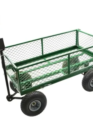 GEKO G71110 Transportní vozík - přívěs, nosnost 350 kg, sklopné postranice Oblíbený