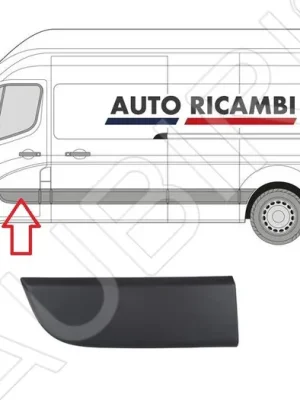 Ochranná lišta Renault Master od 2010 levá, přední dveře Časově Omezené