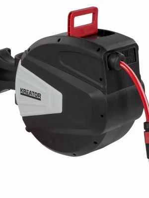 Top Prodej KREATOR KRTGR6713 Zahradní hadice s automatickým navíjením 20m 1/2"