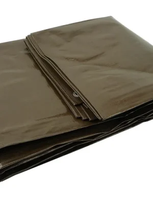Nízká Cena GEKO G70785 Plachta extra silná 15x20m, hnědá