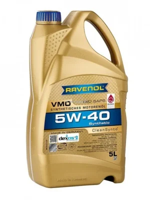 Cenová Bomba Motorový olej VMO 5W-40 C3 5L | Ravenol
