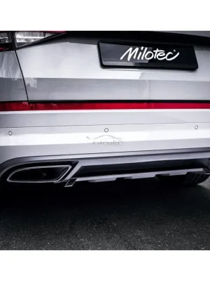 Difuzor zadního nárazníku Škoda Kodiaq RS 2016- černý lesklý | Milotec Nová Kolekce