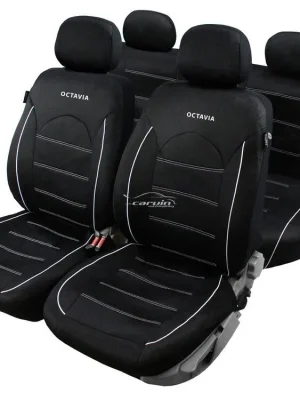 Autopotahy Škoda Octavia I SEOUL černé/bílá nit | Cappa Top Prodej