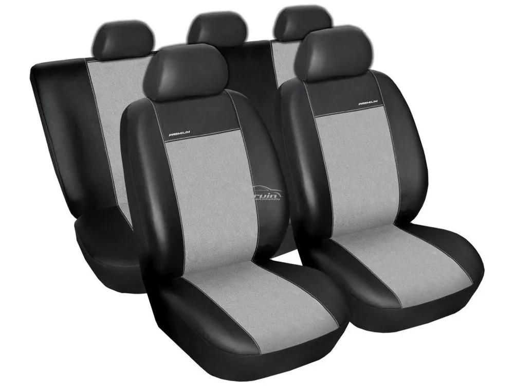 Nakupujte Hned Autopotahy VOLKSWAGEN TIGUAN II, od r. 2016, Eco kůže + alcantara šedé