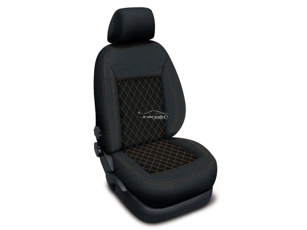 Super Cena Autopotahy CITROEN BERLINGO III, 5 SEDAČEK, od r. 2018, AUTHENTIC CARO oranžové