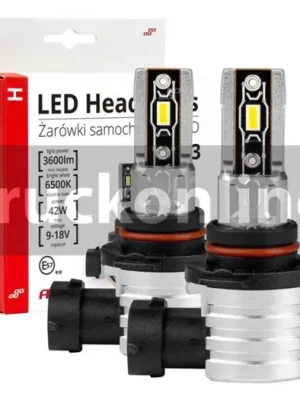 Expresní Doručení 2ks LED žárovky HB3 1800 LM 12V