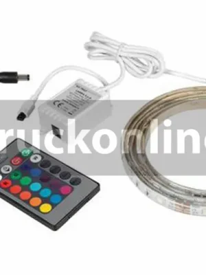 LED pásek do auto zapalovače, RGB - 12/24V, 200cm Must-Have