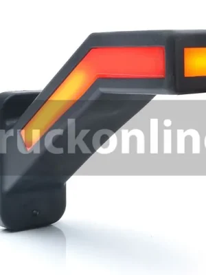 Obrysové světlos blikačem WAS W168.6 NEON, pravé - dynamický blinkr Akce