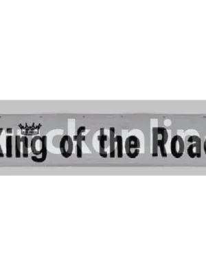Ihned K Objednání Dlouhá zástěrka King of the Road - bílá, lisovaná - 2400x350