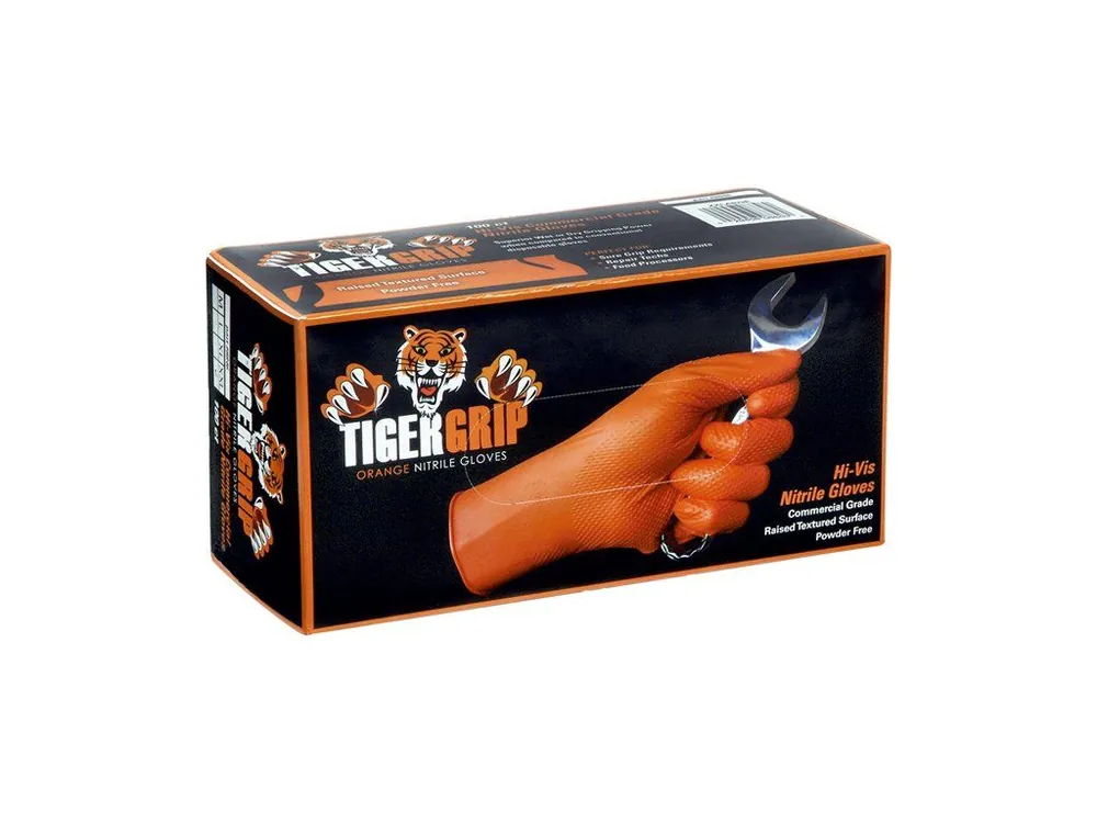 Tiger Grip XL nitrilové jednorázové rukavice 90ks Výprodej