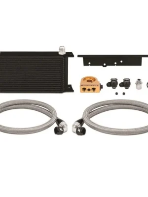 Akční Nabídka Mishimoto kit chladiče oleje s termostatem černý Nissan 350Z