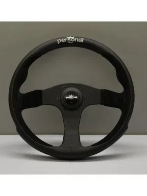 Personal Pole Position volant černá kůže/černý semiš 350mm Cenový Hit