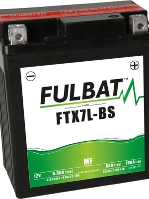 Bezúdržbová motocyklová baterie FULBAT FTX7L-BS (YTX7L-BS) Pouze Dnes