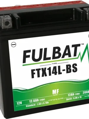 Bezúdržbová motocyklová baterie FULBAT FTX14L-BS (YTX14L-BS) Nejlepší Cena