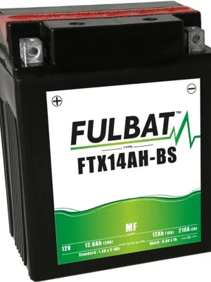 Must-Have Bezúdržbová motocyklová baterie FULBAT FTX14AH-BS (YTX14AH-BS)