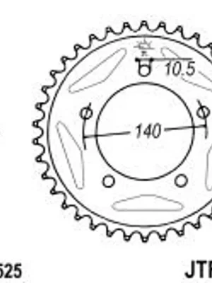 Expresní Doručení Řetězová rozeta JT JTR 1792-41 41 zubů, 525