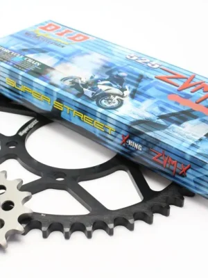 Hit Sezóny Řetězová sada D.I.D + SUPERSPROX řady ZVM-X ve zlaté barvě